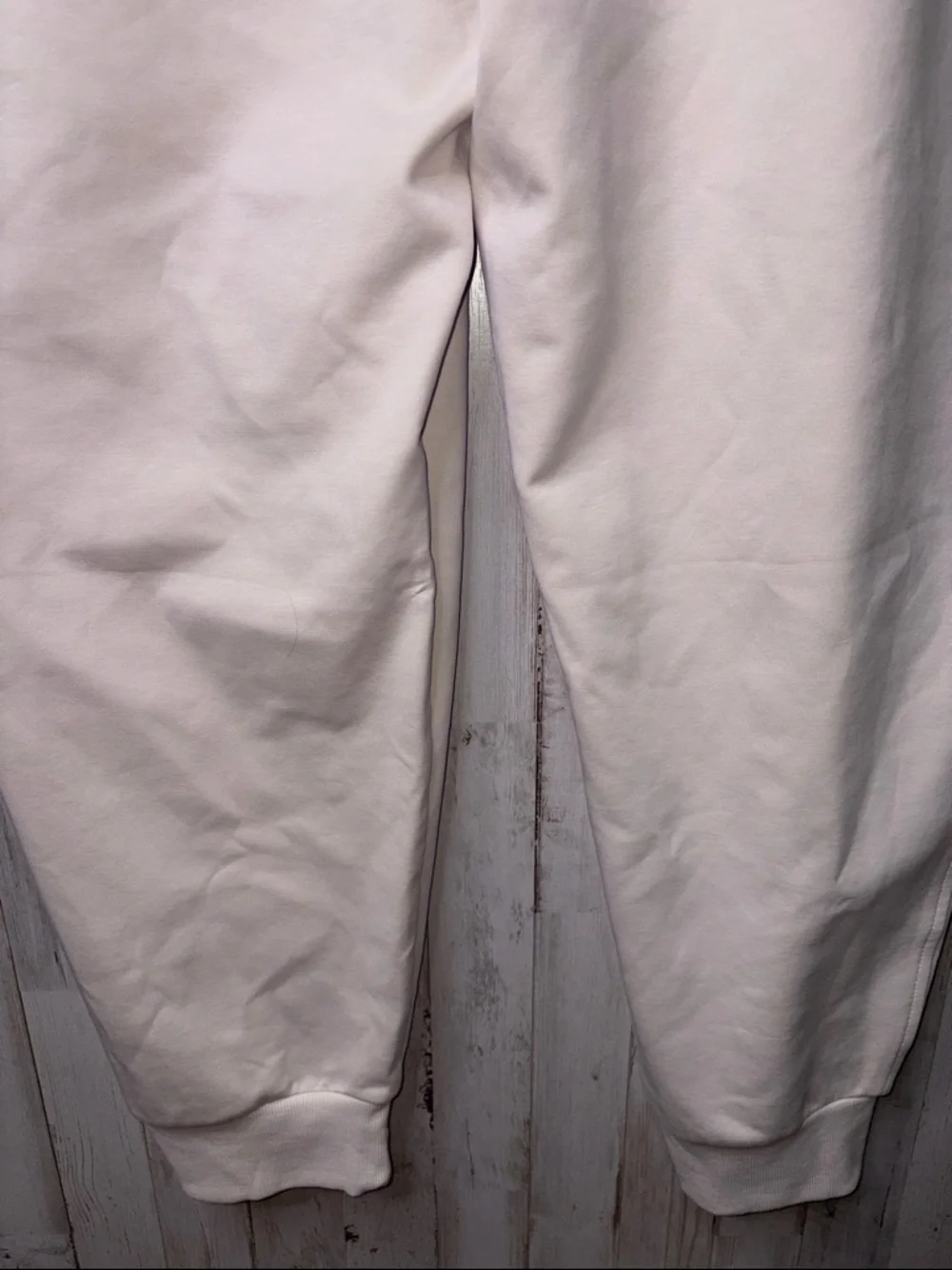 Old Navy Dynamic Fleece High Rise Jogger Pants - Cream  Drawstring Waist 2X NWT! - Picture 14 of 14